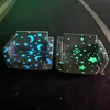 Toddler Kids Couch 2-in-1 Toddler Soft Couch Fold Out Toddler Chair Glow in Dark Convertible Plush Foam Chair for Girls and Boys 3