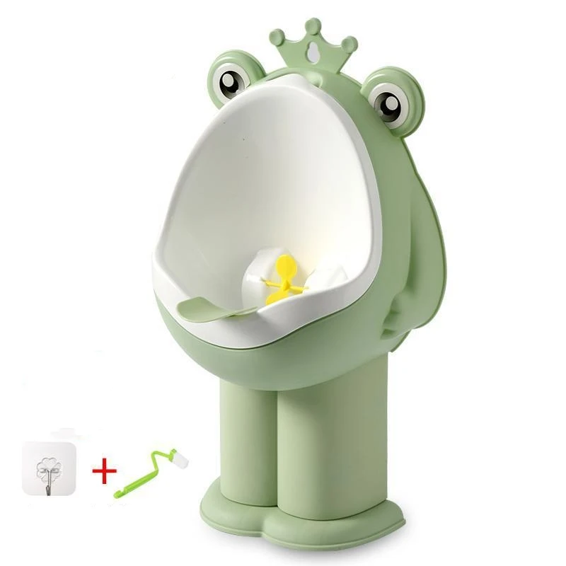 Boys Stand Vertical Pee Frog Shape Baby Toilet Urinal Kids Potty Training Urinate Infant Bathroom Wall-Mounted Urinal 2