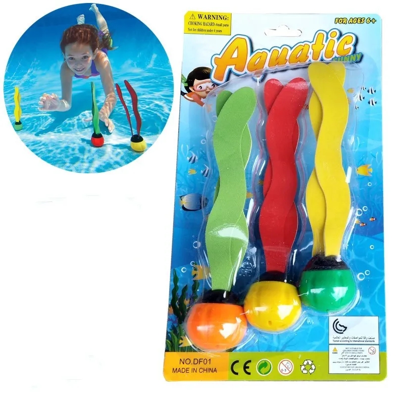 New Summer Torpedo Rocket Throwing Toy Funny Swimming Pool Diving Game Toys Children Underwater Dive Toy #CS 4