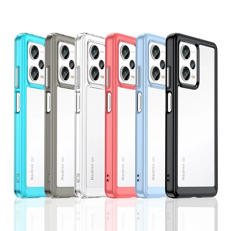 Vibrant Shockproof Back Cover - Multi-Device Compatible Protective Case