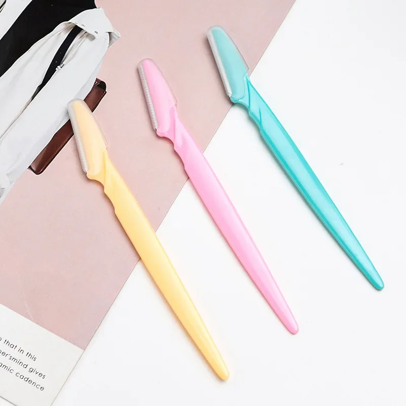 10Pcs Professional Trimmer Safe Blade Shaping Knife Eyebrow Blades Face Hair Removal Scraper Shaver Makeup Tool Beauty Cosmetics Eyebrow Trimmer Set Eyebrow Trimmer Eyebrow Razor Set Hair Shaver Eyebrow Razor Facial Hair Remover Hair Remover Eyebrow Trimmer Blade Face Shaver Eyebrow Scraper