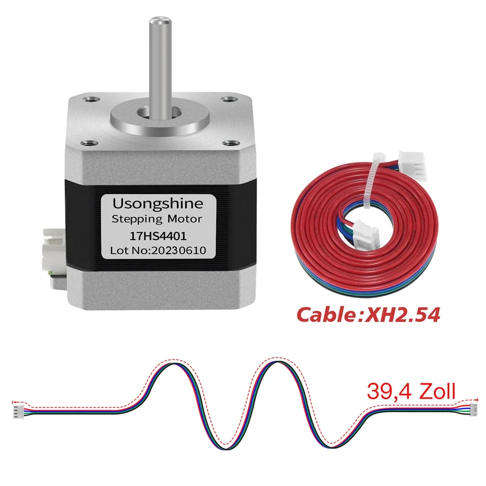 Usongshine High-Performance Nema17 Stepper Motor for CNC and 3D Printing Applications
