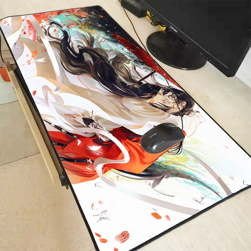 

MRGBEST Tian Guan Ci Fu Mousepad Xxl Desk Mat Non-slip Pad Keyboard and Mouse Table Mat Mousepad 900x400 Desk Accessory Deskmat