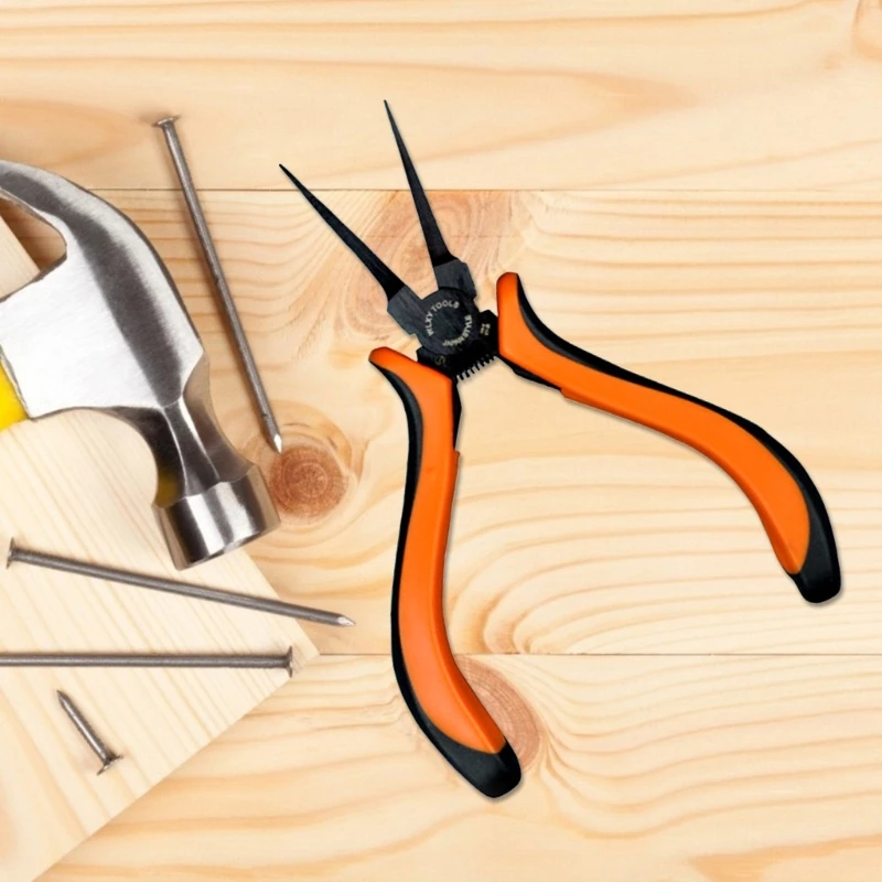 

4.5 Inch Thin Mouth Pliers Toothless Flat Nose Pliers Flat Mouth Pliers Toothless Flat Nose Pliers Ultra-thin Pliers