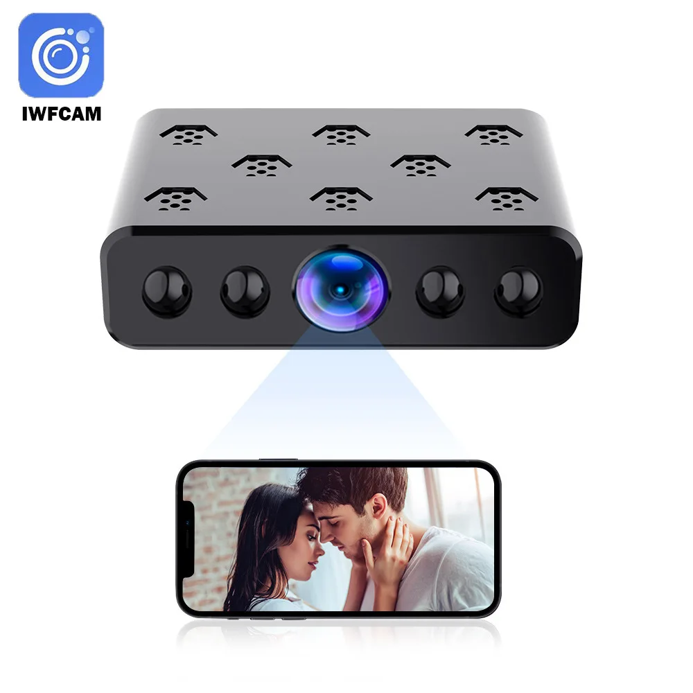 

W12 Wireless WIFI Webcam HD Night Vision USB Jack Power Monitoring Plug and Play Mobile Detection APP Remote Viewing