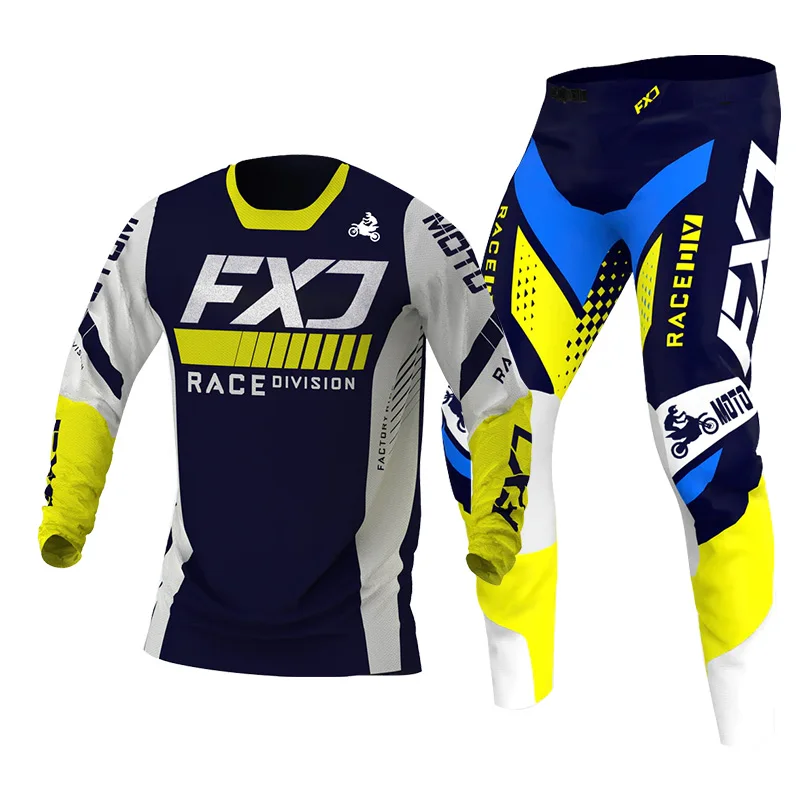 

motocross gear set Off-road MX DH BMX ATV MTB Enduro racing suit Mens Kits Women's Jersey Pant Motorcycle Combo pink white black