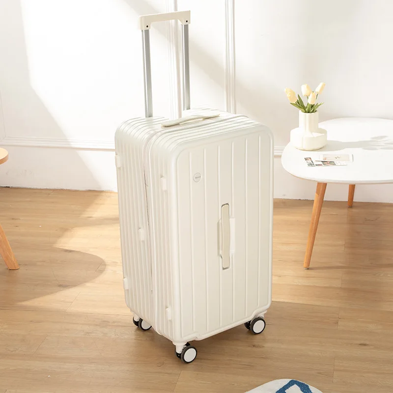 PLUENLI Luggage Case Women Large Capacity Size Password Lock Trolley Case Universal Wheel Wear-resistant Men Big Travel Suitcase
