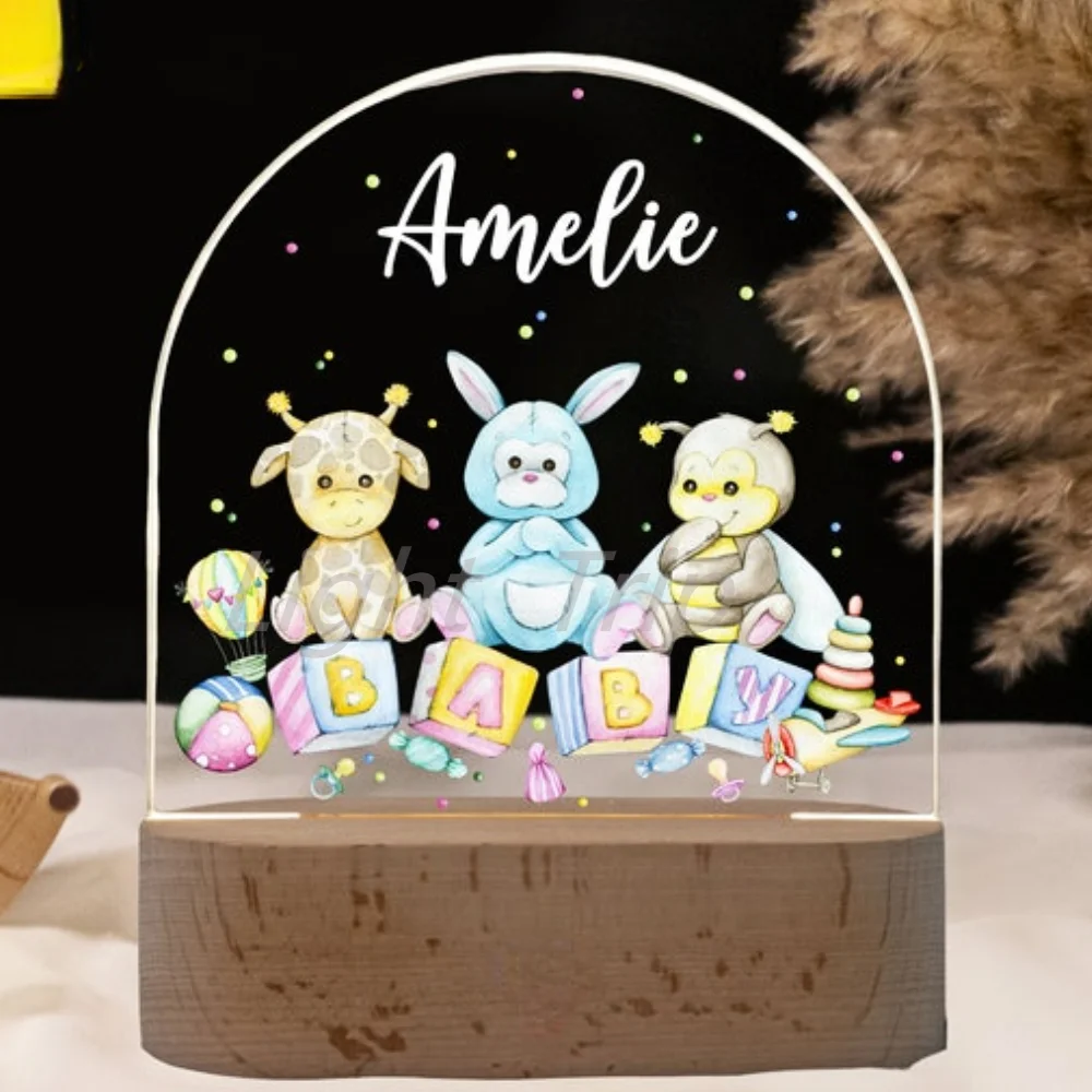Personalized Children Fairy Lamp Custom Castle 3D Night Light For Kids Tinkebell Bedroom Home Decoration Birthday Christmas Gift