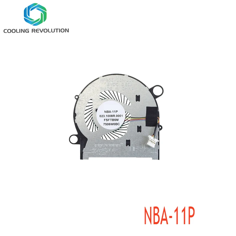 

Brand new original cooling fan NBA-11P 023.1008R.0001 FSFTB5M NFB55A05H-002 5VDC 924417-001 4PIN
