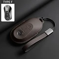 F-deep brown keyring