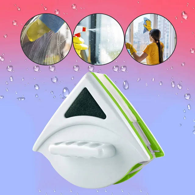 Mágneses Ablaktisztító Kefe Anti Hulló Kötél Dupla Oldalú Robot Háztartás Karcolásálló A Tolóajtó Tüköréhez - Image 3