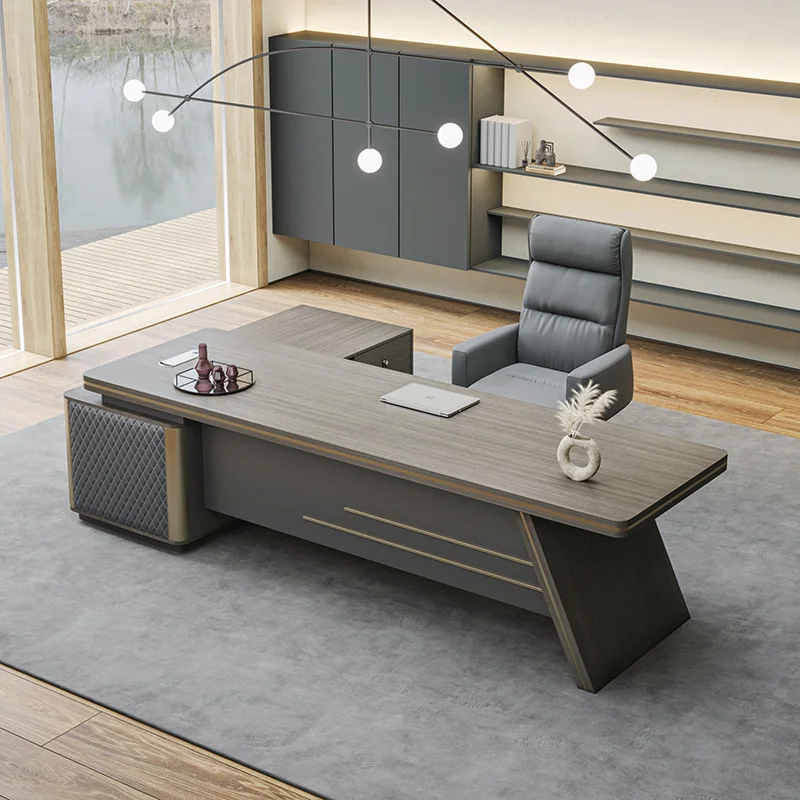 Gaming Conference Office Desks Reception Storage Luxury Writing Computer Desks Modern Multi Size Bureau Meuble Home Furniture