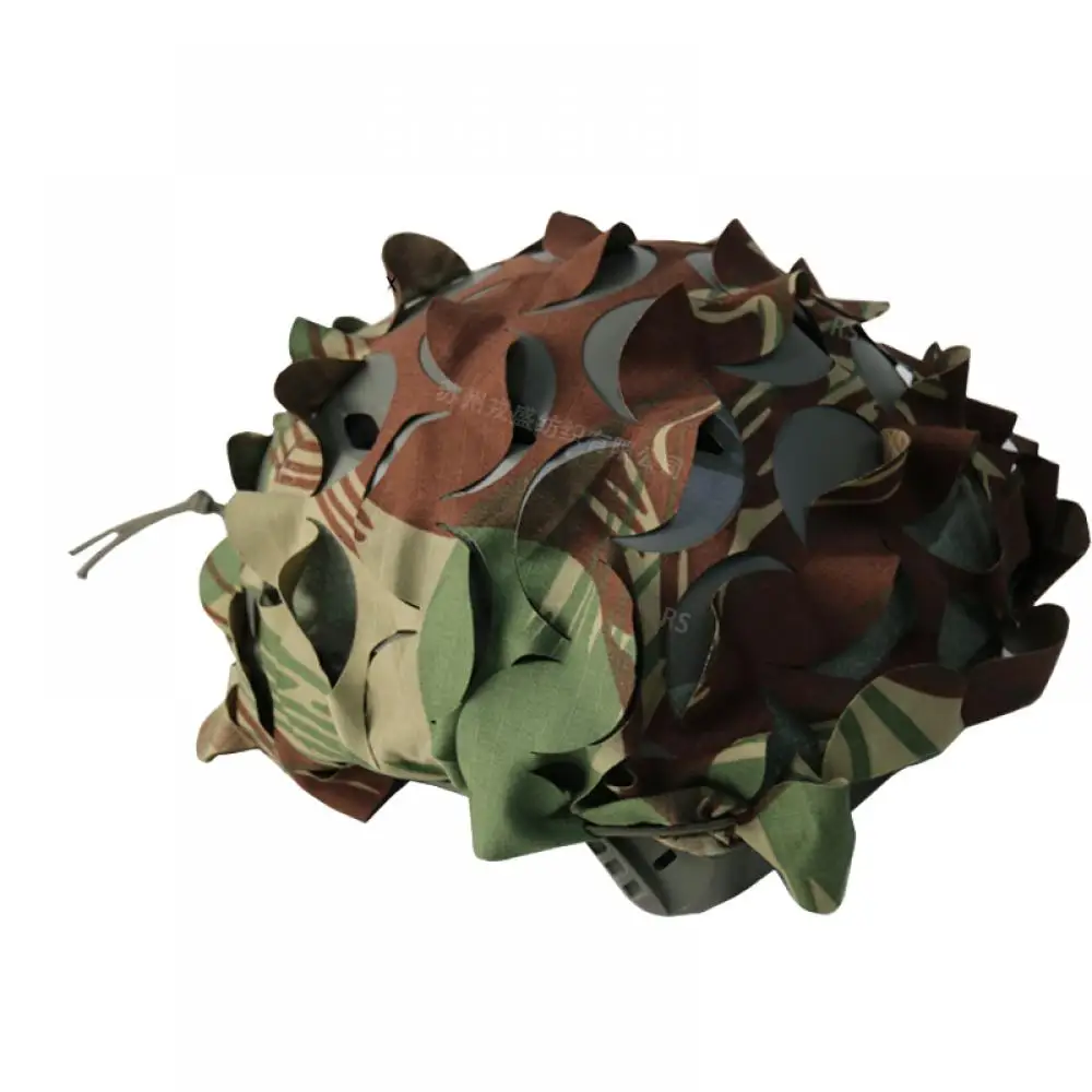Maschera Per Casco Tattico Mimetico 3D Tiger Spot Camouflage Durban Camouflage Cloth Strip Fai Da Te Prop Multiple Mimetiche