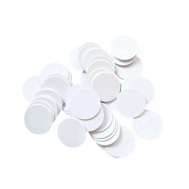 5/10pcs N-tag215 Coin TAG Key Round Tags Diameter 25 mm Self-adhesive Ultralight RFID Tags 4