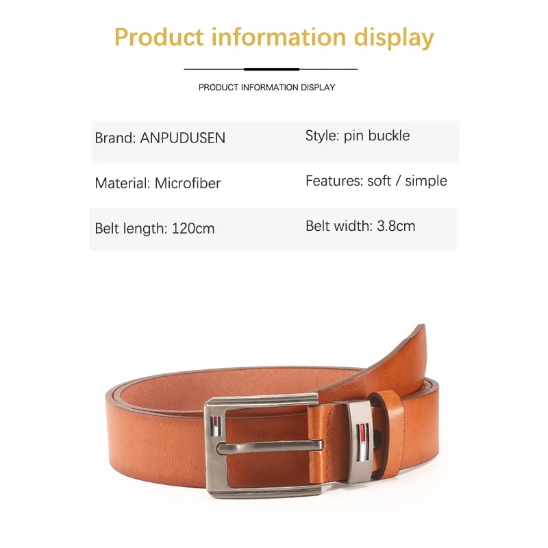 Texwood men's casual and sports wear store, summer beach clothes, men's leather fashion, jewelry, sunglasses High Quality Men Belt Alloy Square Buckle Male PU Leather Belt Men Male Strap Pin Buckle Fancy Vintage Jeans Waistband Strap