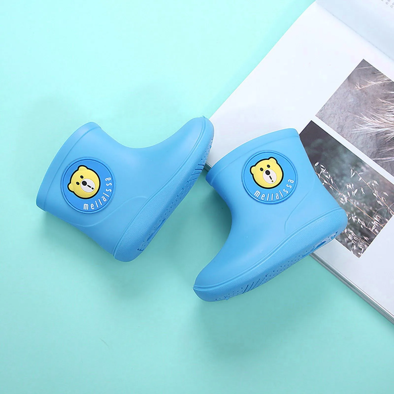 Cartoon Boots Kids Rain Boys Toddler Girls Rubber Baby Shoes 7c Boy Snow Boots baby shoes baby boots