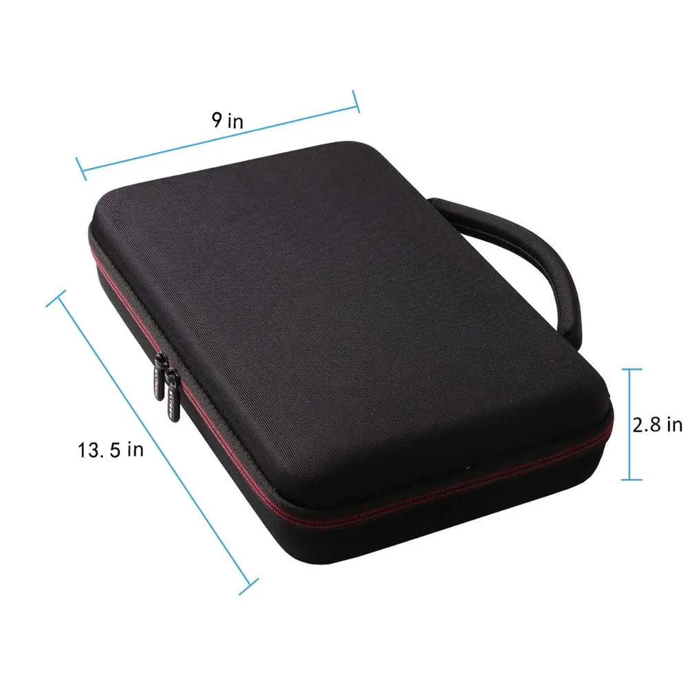 Ltgem-estojo de Viagem para Akai Profissional Mpk Mini Mkii e Mpk Mini Play 25 Teclas Usb Midi Teclado Controlador Apenas Bolsa - Imagem 2