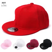 New Baby Baseball Cap For Boy Girl Hats Children's Hip Hop Caps Light Board Casual Advertising Solid Color Hat Kids Snapback 1