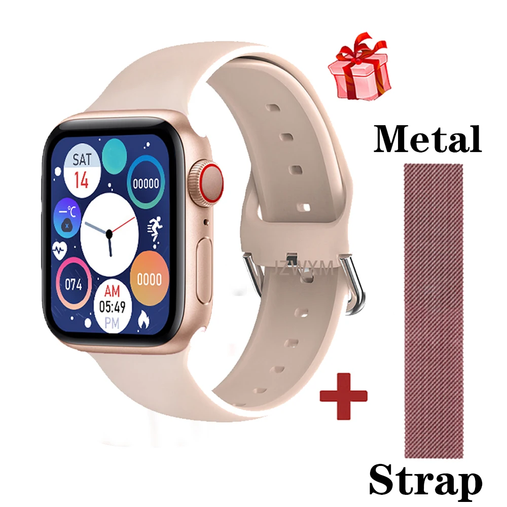 2022 IWO Series 7 Smart Watch W27 Bluetooth Call ECG Heart Rate Monitor Waterproof PK W26 W37 HW22 Smartwatch For Apple&Android 