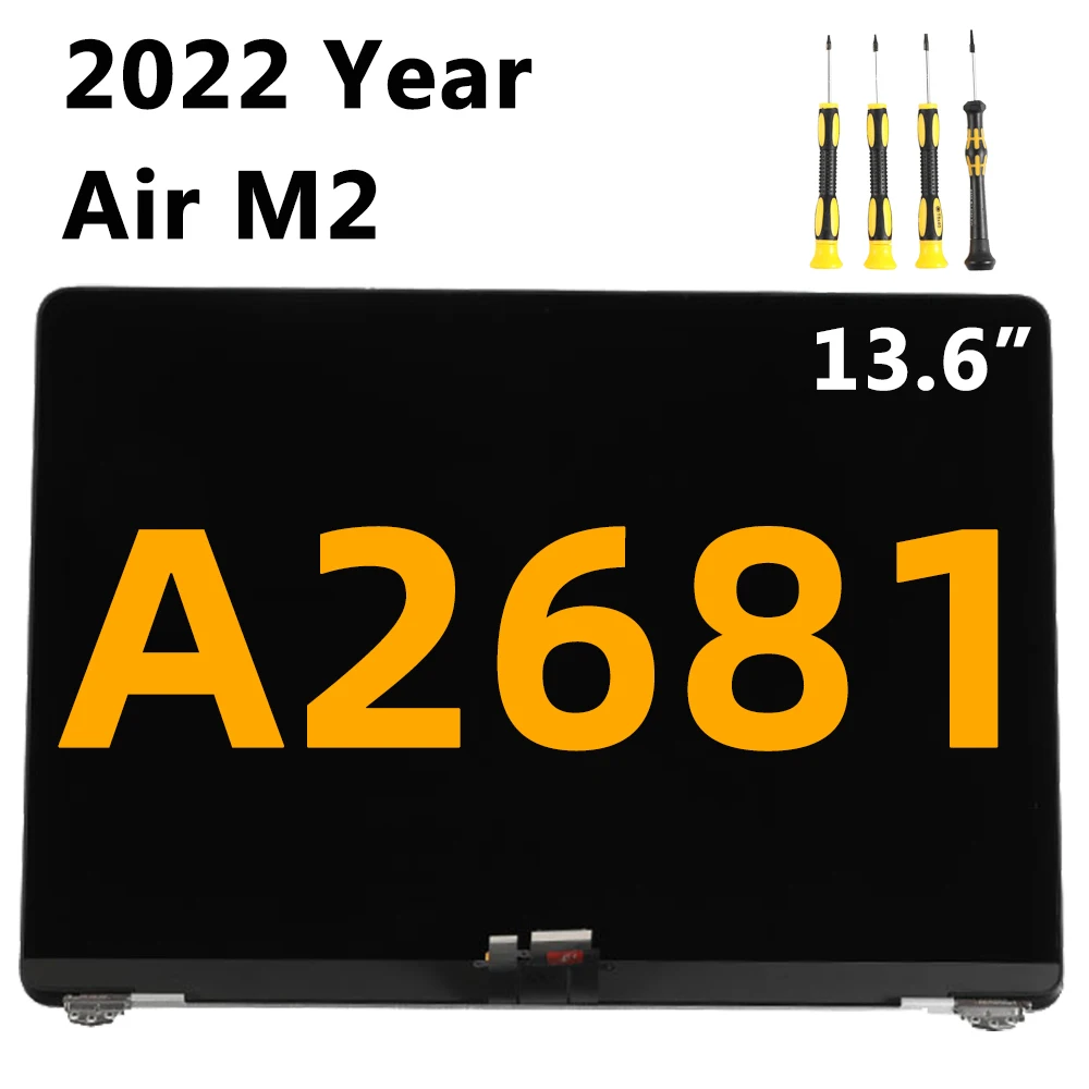 Laptop LCD Screen LCD Screen Replacement For Macbook Air A2681 13.6" Glass Panel Assembly
