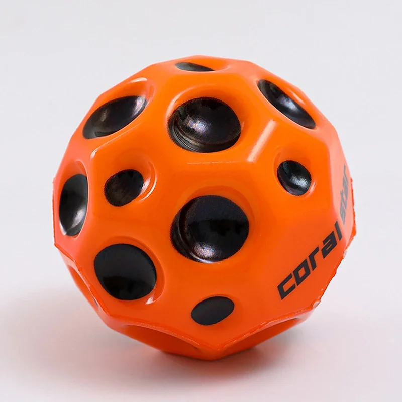 Decompression Hole Anti Stress Ball Aldult Novel Children Toys Soft Anti-fall Porous Indoor Interactive Bouncy
