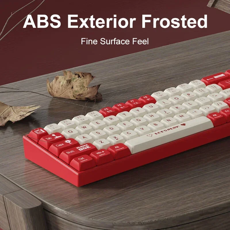 Ak680 Wired Mechanical keyboard 68-key Hot-swappable gaming Mechanical keyboard Mixed color lighting gaming