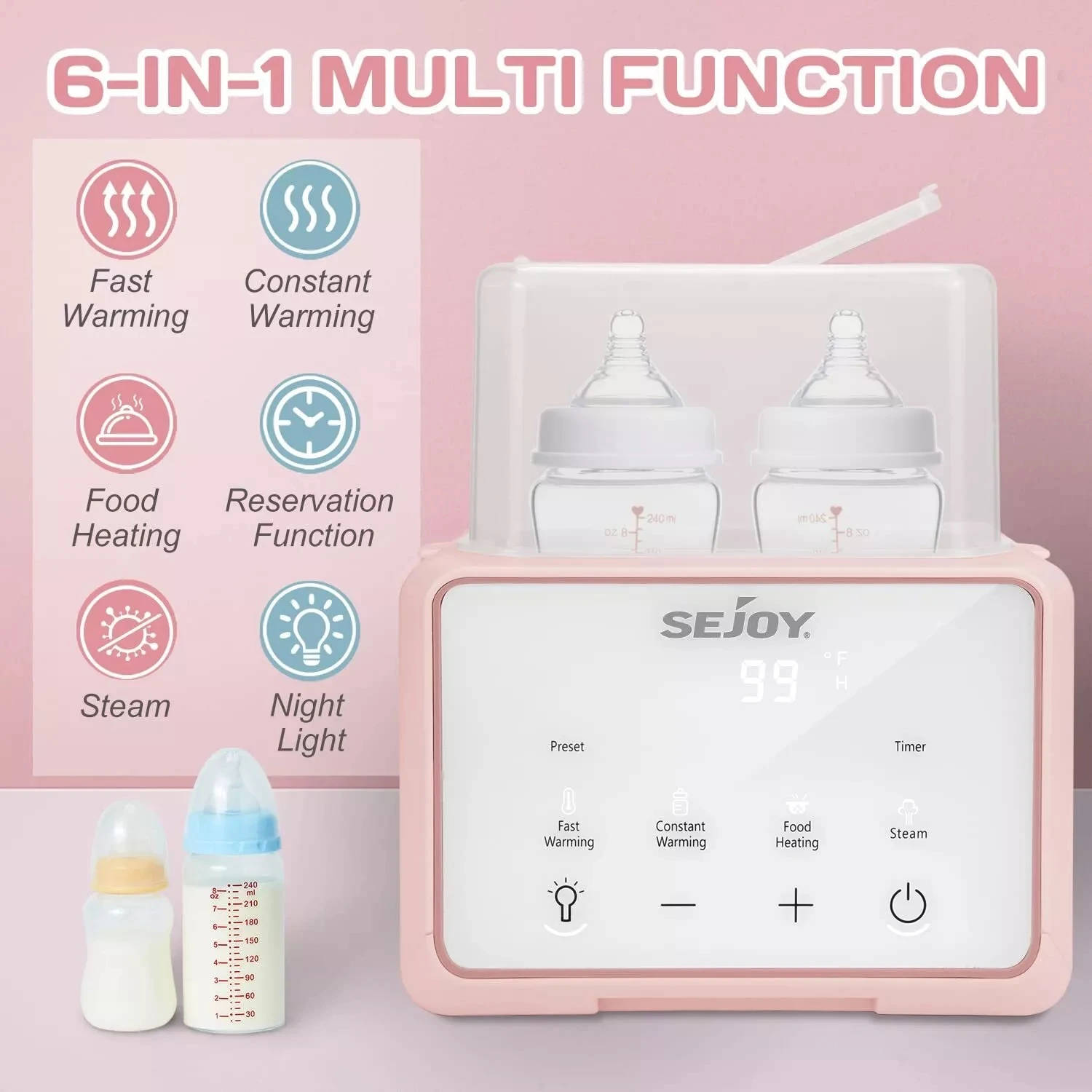 Double Bottle Milk Warmer 2
