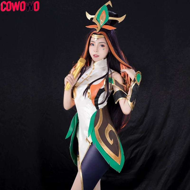 

League Of Legends Phoenix Walker Seraphine Cosplay Costume Cos Game Anime Party Uniform Hallowen Play Role Clothes Clothing