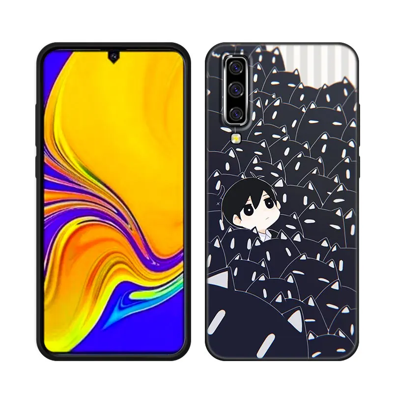 Omori Game Anime Phone Case For Samsung S 20 S 21 S 22 S 23 lite plus ultra  Mobile Cover