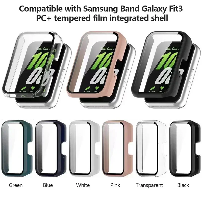 Premium Smartwatch Protective Cover with Tempered Glass - Anti-Fall & Scratch-Resistant