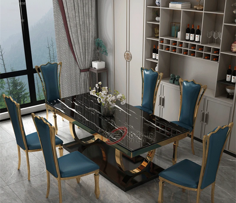 Description Picture 5 of itemNordic Stainless Steel Dining Chair Simple Modern Kitchen Furniture Home Backrest Dining Chair Hotel Banquet Hall Wedding Chairs