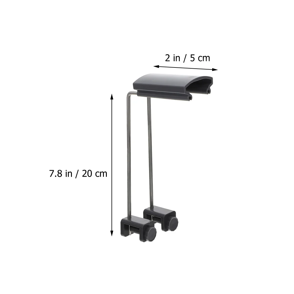 2 Pcs Aquarium Lamp Bracket Fish Tank Light Stand Adjustable Mounting Kit Hardware Slides Aquarium Light Accessories LED Tank