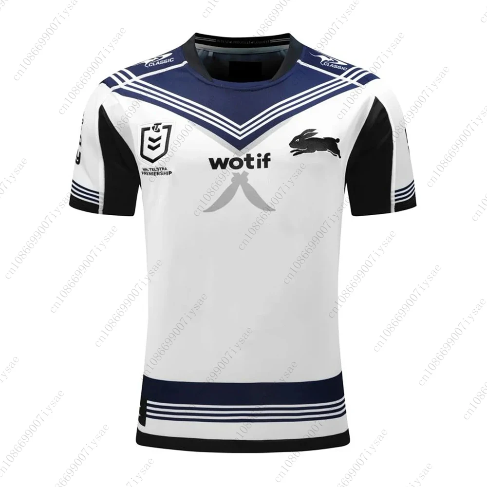 24/25 New Arrival Breathable Training Football Uniform Oversized For Adult&Kid Newest Summer Mens Rabbitohs Team Rugby Jersey 4