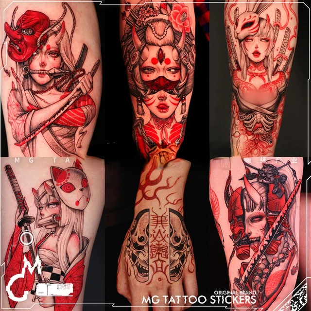 Tatuagem Temporária Anime Ninja Dagger, Transferência Dos Desenhos  Animados, Tatuagem De Suco De Ervas, Arte Corporal, Adesivo Falso  Impermeável para Mulheres e Homens - AliExpress