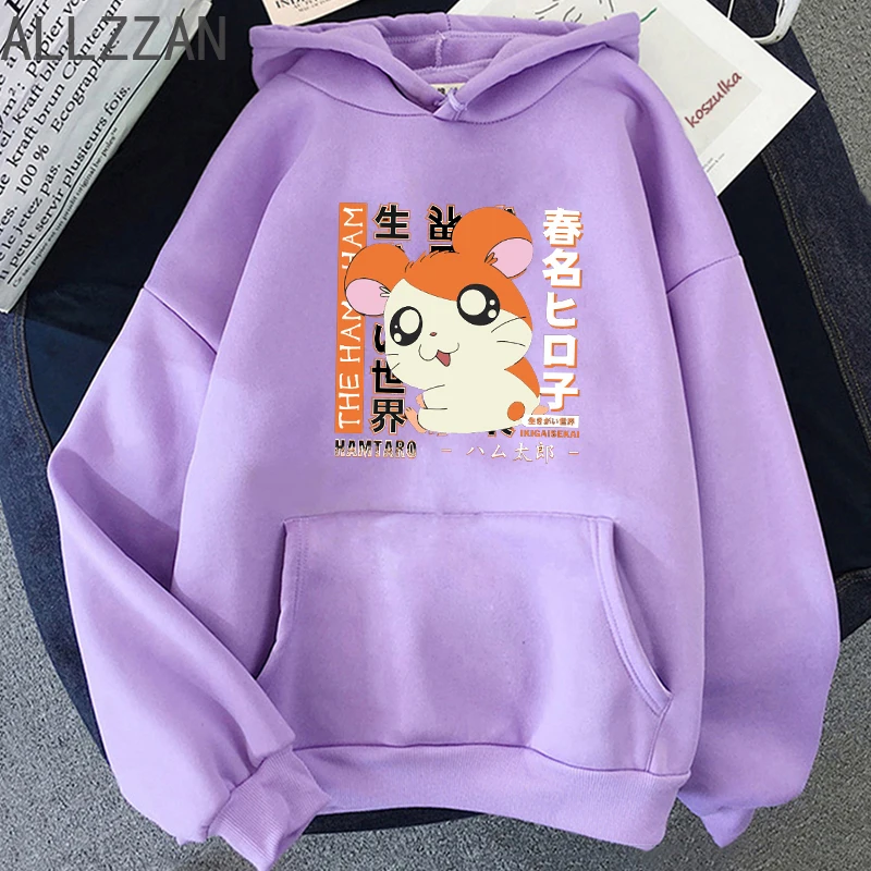 2024 Hamtaro Anime Hoodies Women Long Sleeve Cool Plain Hoodies Streetwear  Kawaii Sweatshirt Hoody Fashion Women Kpop Clothes To - AliExpress