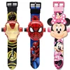 Disney kids' watches for Girls 3D Projection Princess Elsa Mickey Mouse Digital Watch Spiderman Clock relogio 1