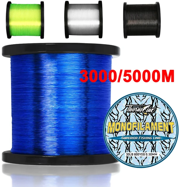 THORNSLINE 1000M Nylon Fishing Line 3000M Super Strong Nylon 6