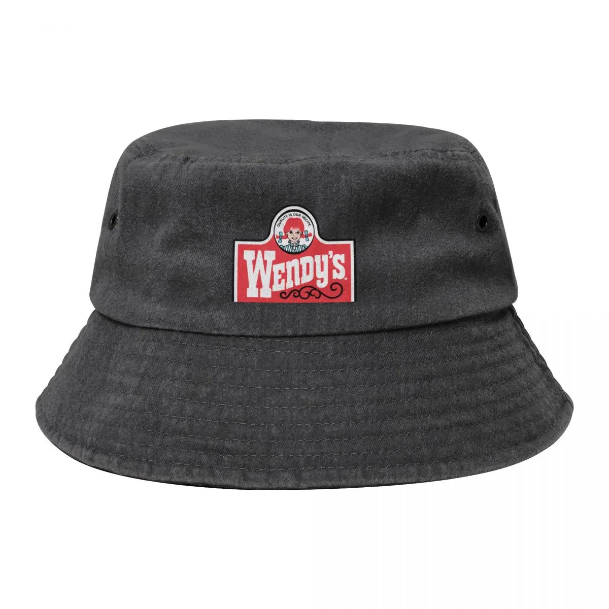 

Wendy's retro Bucket Hat New In The Hat Beach Outing beach hat Trucker Hats For Men Women's