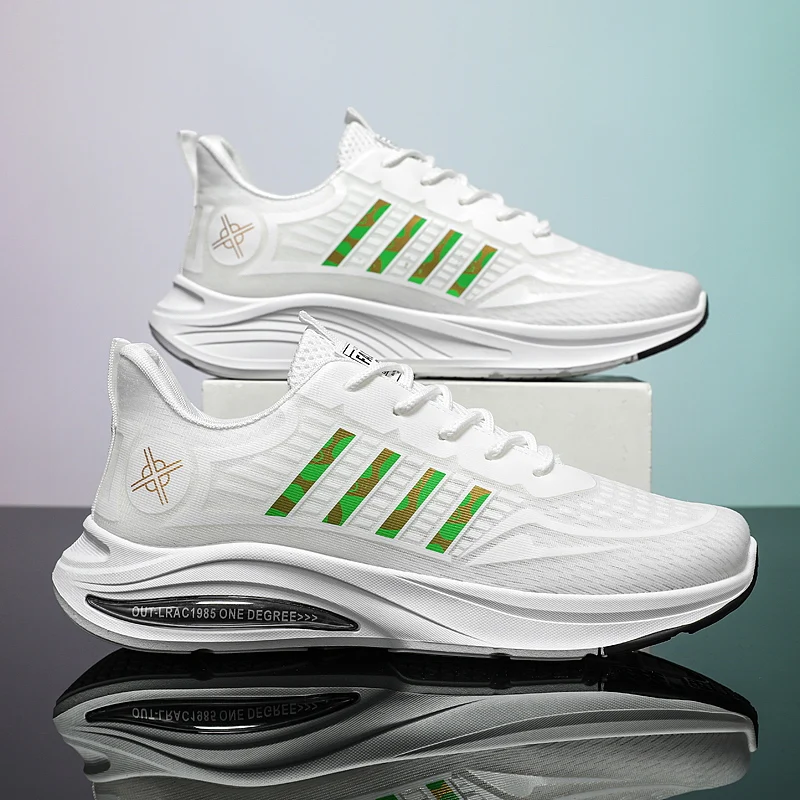 

Hot sale Men's Running Sneakers Training Shoes White Men's Air Sneakers Breathable Jogging Man Sport Shoes tenis para hombre