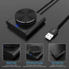 USB Volume Control Knob PC Computer Speaker Audio Volume Controller 2 Modes Volume Adjustment Knob with USB Cable for PC Laptop 1