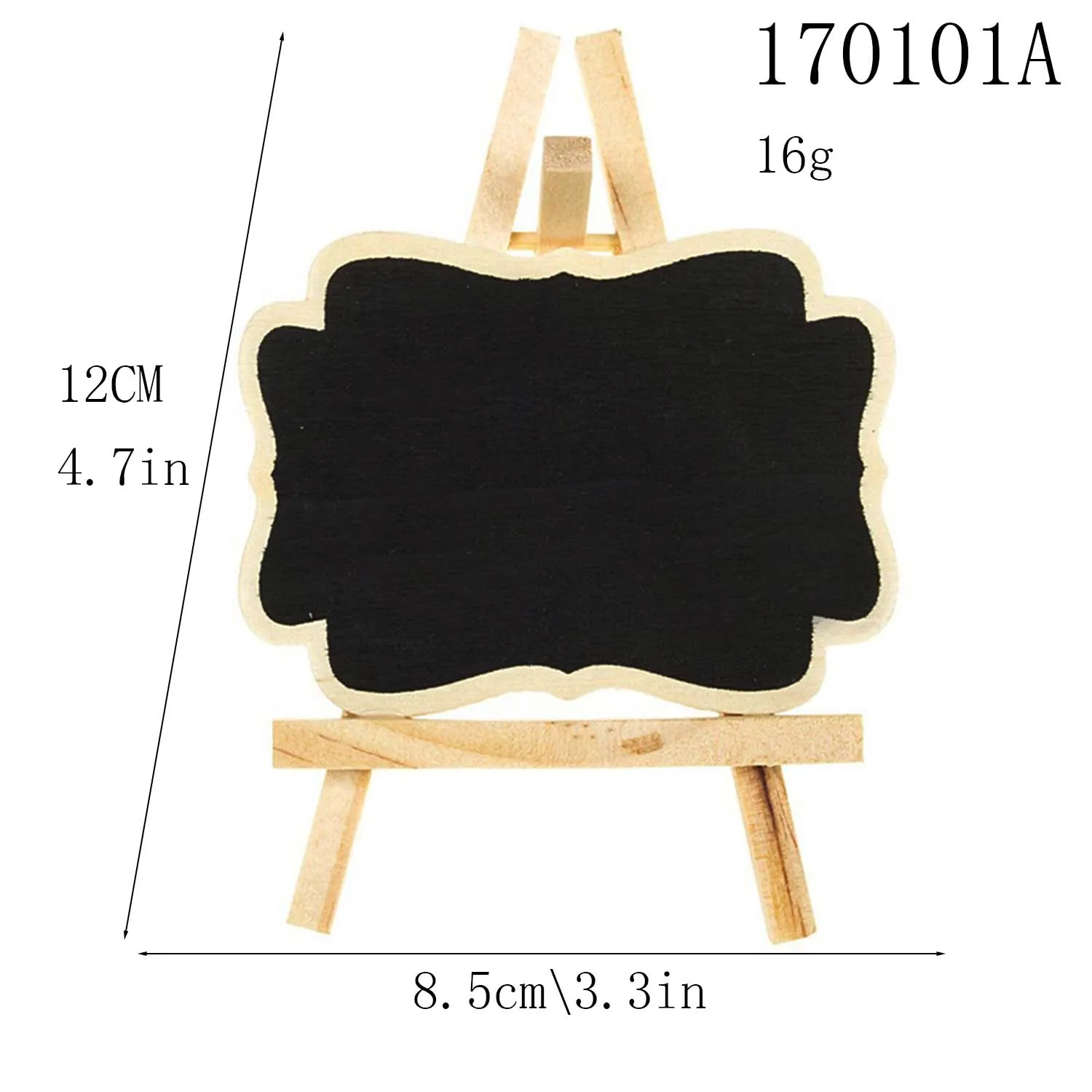 Mini tableau noir en bois avec puce d'étiquette de menu, grand et petit  tableau d'affichage, tableau de présentation, décor de fête de mariage,  accessoires de mémo, 4 pièces - AliExpress