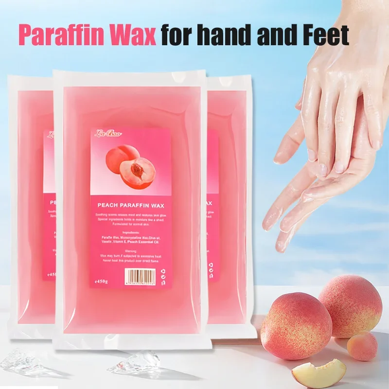1/3Pcs Care Paraffin 200g/450g Moisturizing Hands And Feet Mask Peel Off SPA Restores Gloss Nourishing Hands Feet Hydrating Mask