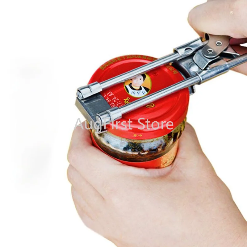 

Creative Adjustable Stainless Steel Can Opener Kitchen Tools Manual Jar Bottle Opener Multifunction Home Accessories Gadgets