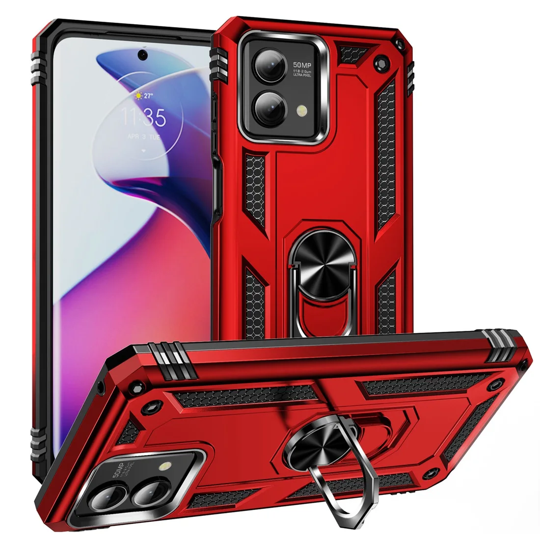 Shockproof Dual Layer Hard Cover Phone Case