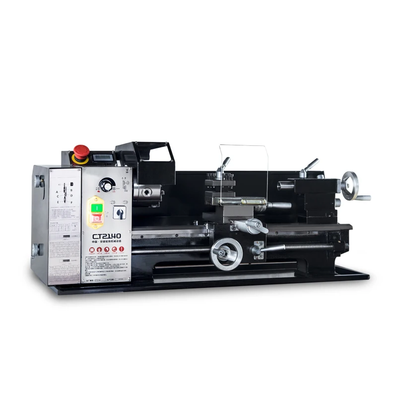 

Mini Metal Lathe W/ 3 Jaw Chuck 600W Spindle Bore Variable Speed 50-2500 RPM for Metalworking Making Bushings