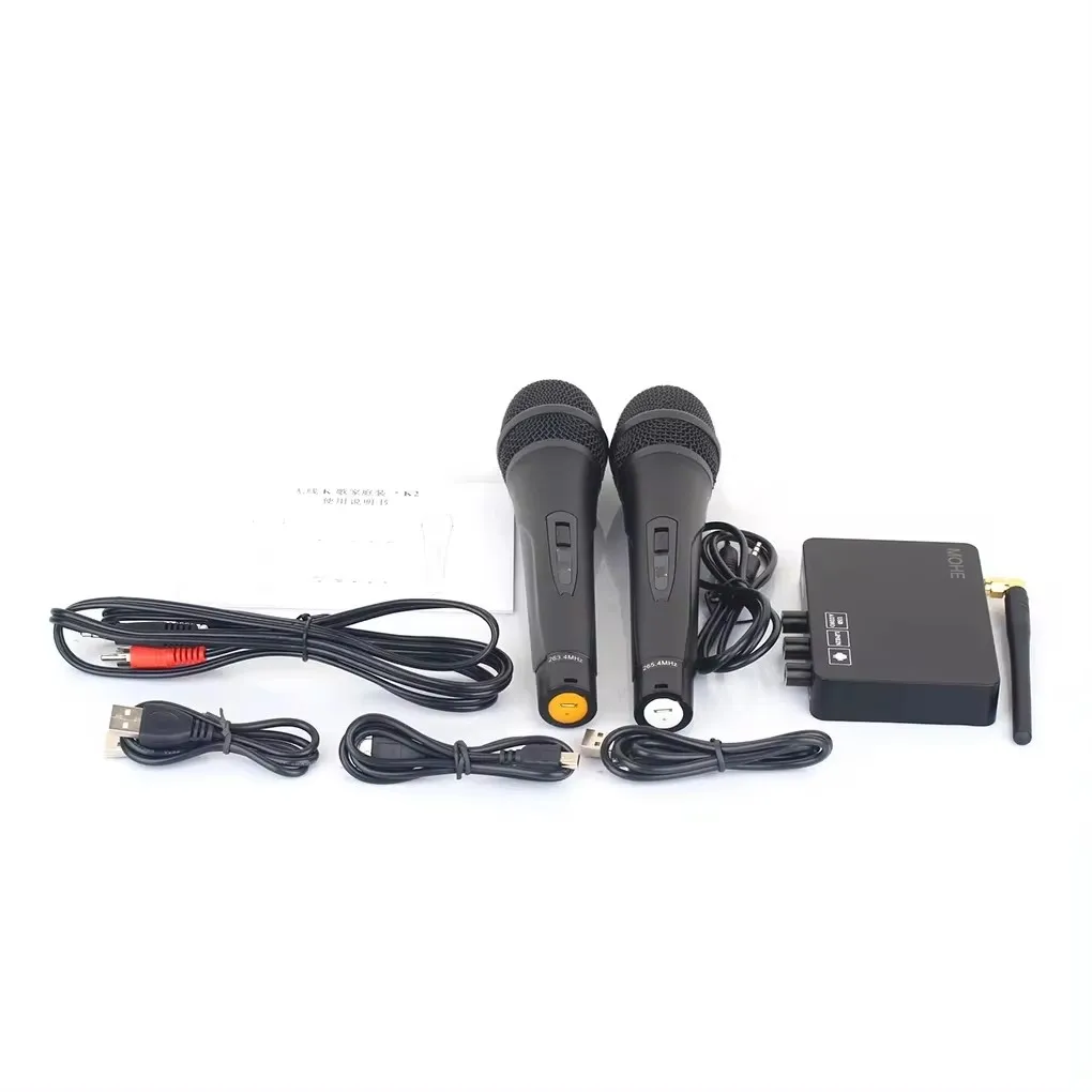 K2 mini sistema residencial de karaok&ecirc;, com microfone e player de karaok&ecirc;, sem fio, port&aacute;til ntelligent wireless karaoke machine