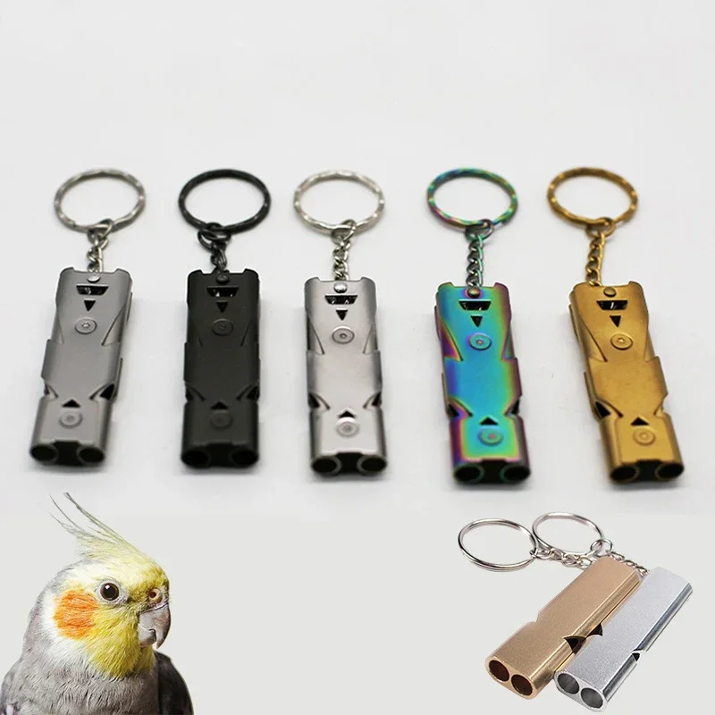 Birds Ultrasonic Training Whistle Stainless Steel Return To Nest Bird Training Tool For Parrot Pigeon Bird Training Supplies - Image 4