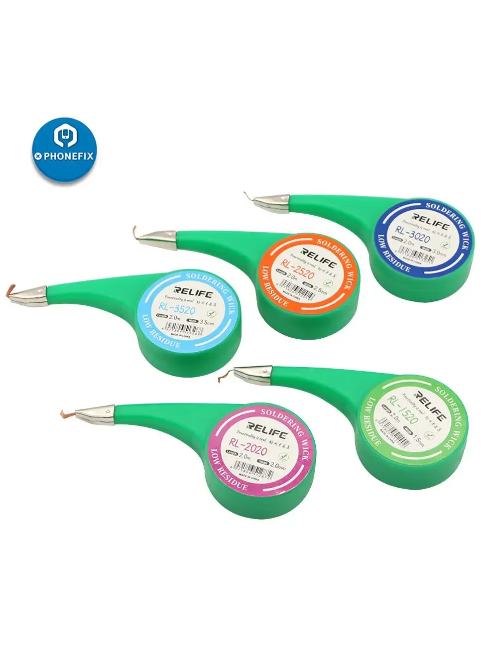 디 솔더링 브레이드 테이프 구리 용접 솔더 리무버 1.5/2.0/2.5/3.0/3.5mm 와이어 납땜 심지 주석 리드 코드 플럭스 BGA 수리 너무