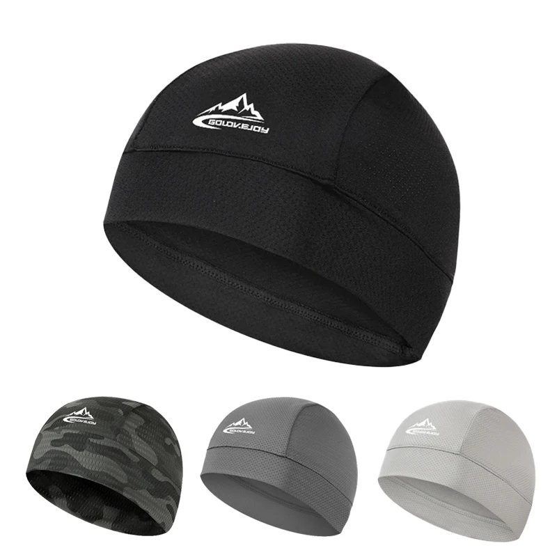 Cycling Caps Quick Dry Anti-UV Sports Hat Cooling Skull Cap Helmet Liner Sweat for Outdoor Bike MTB Running For Men Women