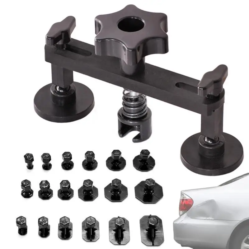 

Car Dent Puller Kit Multi-Functional Dent Repair Puller With Strong Bearing Auto Repair Accessories For Automobile Washing